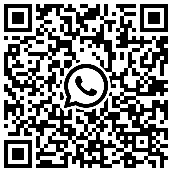 QR code that opens a WhatsApp chat with the Egy Track Trans tracking bot
